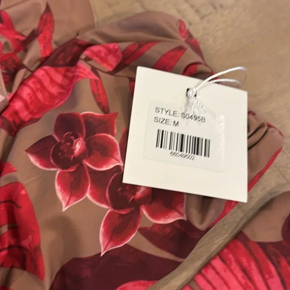 Envya High Waist Ruffle 2p Bikini Set Medium  NWT Boutique - Picture 6 of 8